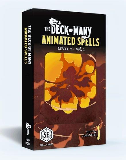 Animated Spells Lv7 V1 Deck Supplies Hit Point Press