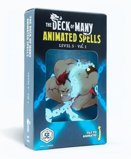 Animated Spells Lv5 V1 Deck Supplies Hit Point Press