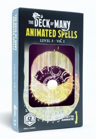 Animated Spells Lv3 V1 Deck Supplies Hit Point Press