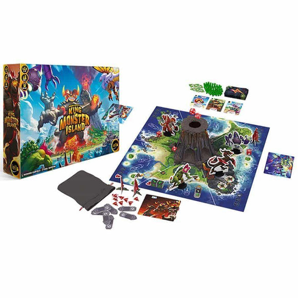 King of Monster Island Board Games Iello