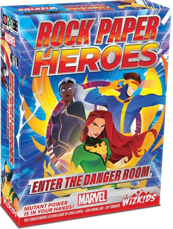 Marvel Rock Paper Heroes Enter Danger Room Board Games WizKids