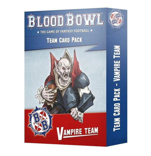Blood Bowl Vampire Team Card Pack  Games Workshop   