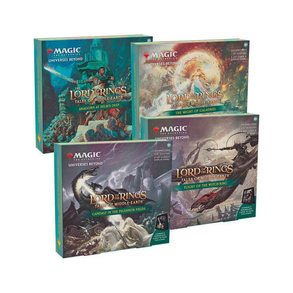 MTG: Lord of the Rings: Tales of Middle-Earth: Scene Box Collection Trading Card Games Wizards of the Coast   