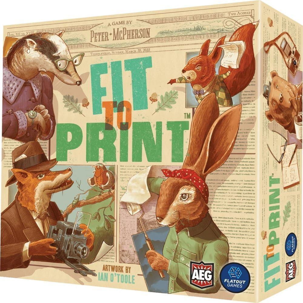 Fit to Print Board Games Alderac Entertainment Group