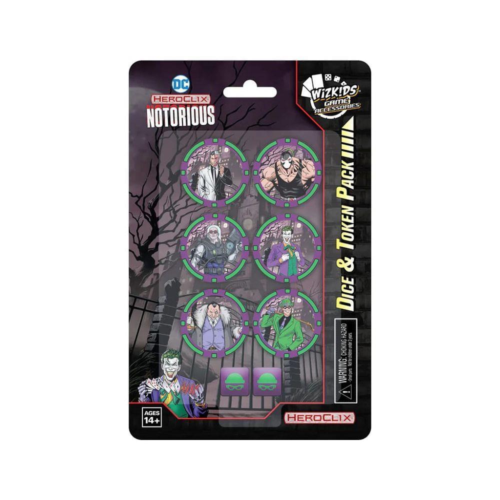 HCX DC Notorious Dice/Tokens Miniatures WizKids