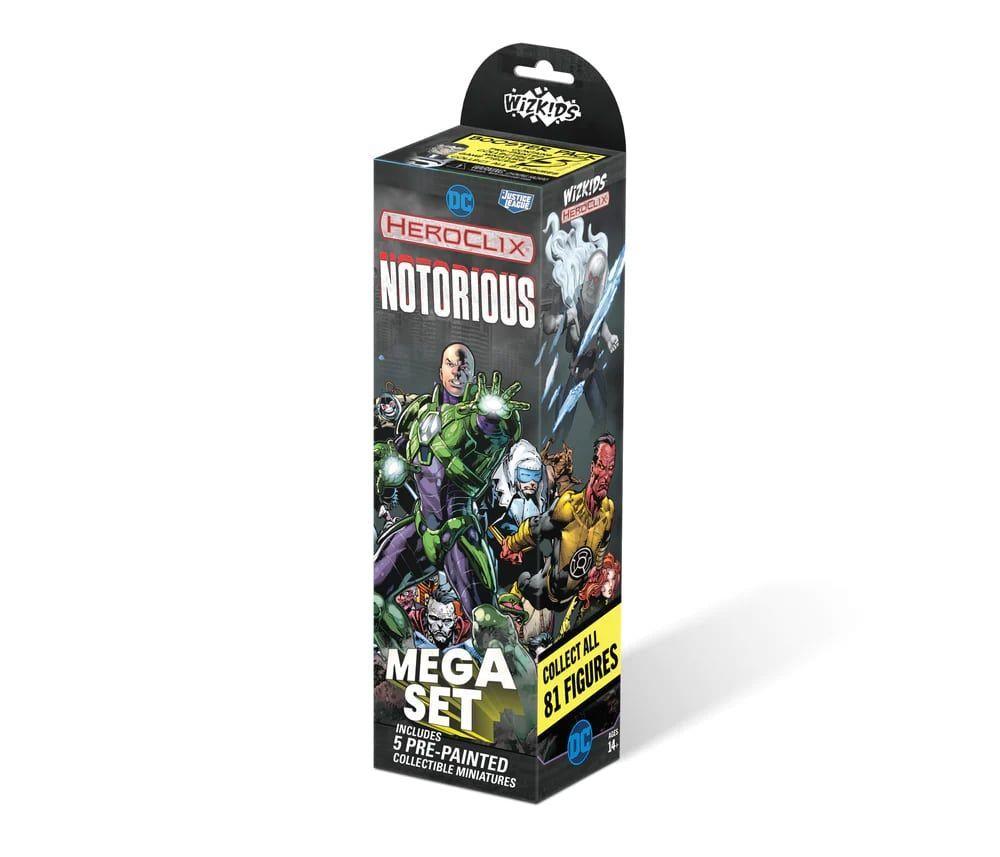 HCX DC Notorious Booster Pack Miniatures WizKids   