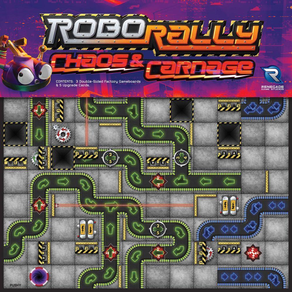 Robo Rally: Chaos & Carnage Board Games Renegade Game Studios