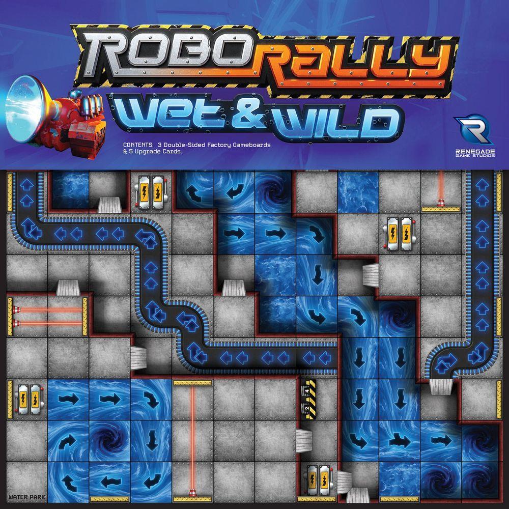 Robo Rally: Wet & Wild Board Games Renegade Game Studios
