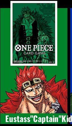 One Piece TCG Deck Protectors Eustass 70ct  Common Ground Games   