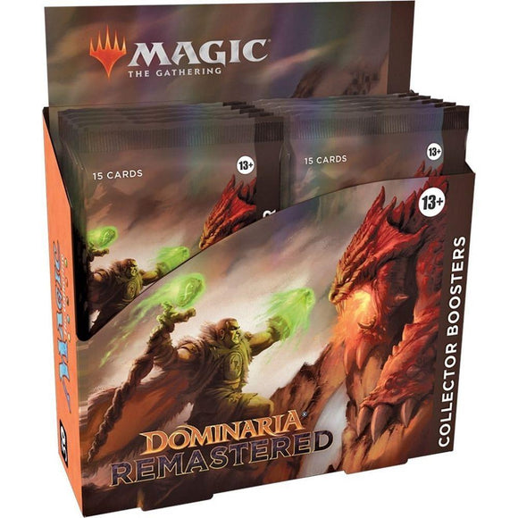 MTG: Dominaria Remastered Collector Booster Box  Wizards of the Coast   