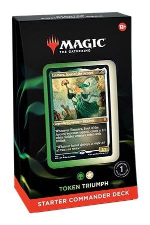 MTG [SCD] Commander Starter Deck: Token Triumph Trading Card Games Wizards of the Coast