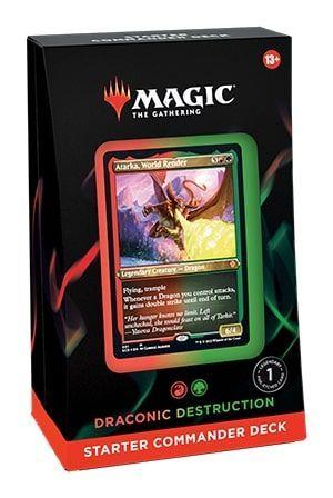 MTG [SCD] Commander Starter Deck: Draconic Destruction Trading Card Games Wizards of the Coast