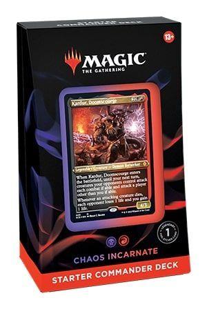MTG [SCD] Commander Starter Deck: Chaos Incarnate Trading Card Games Wizards of the Coast
