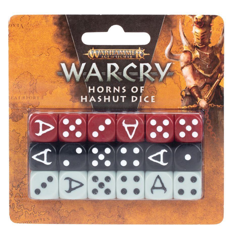 Age of Sigmar Warcry Horns of Hashut Dice Miniatures Games Workshop   