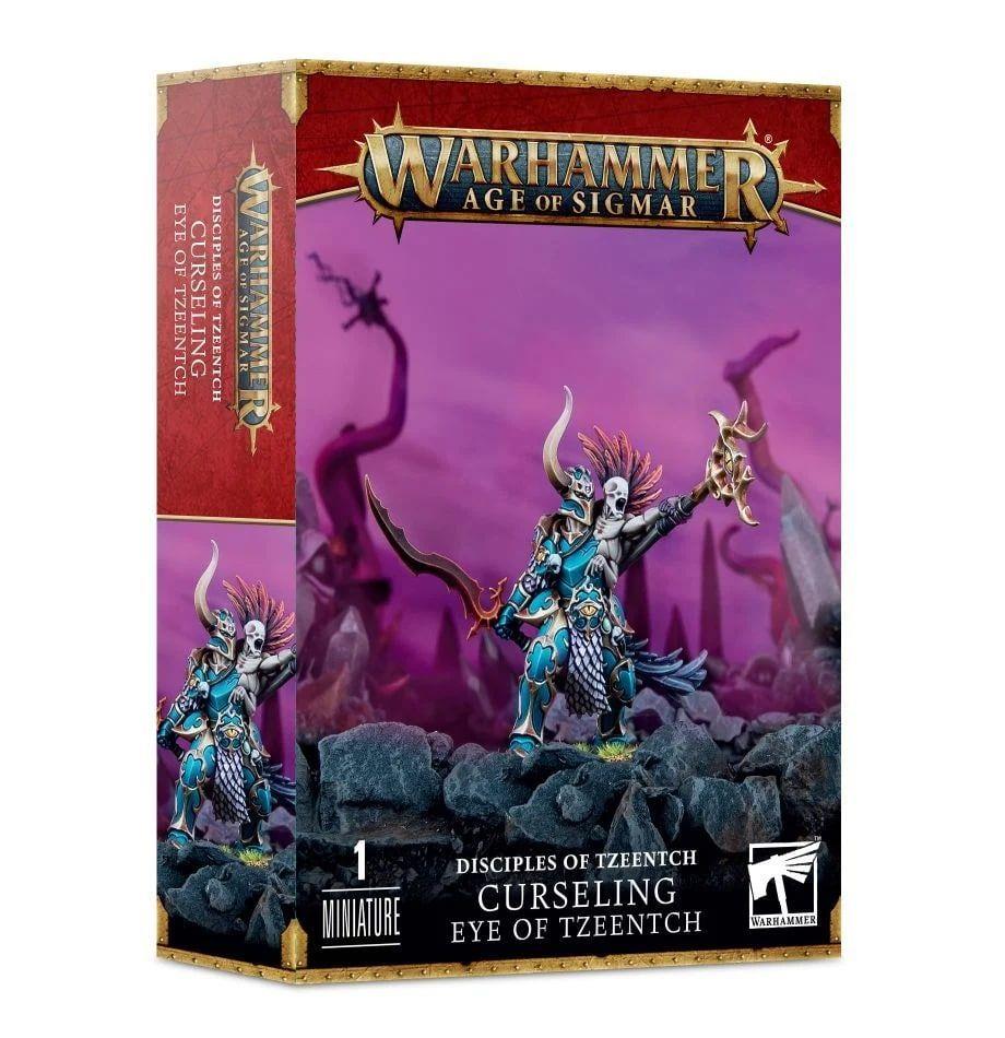 Age of Sigmar Disciples of Tzeentch: Curseling Eye of Tzeentch Miniatures Games Workshop   