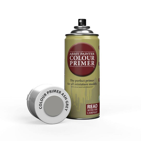 Color Primer Spray: Ash Grey Paints Army Painter   