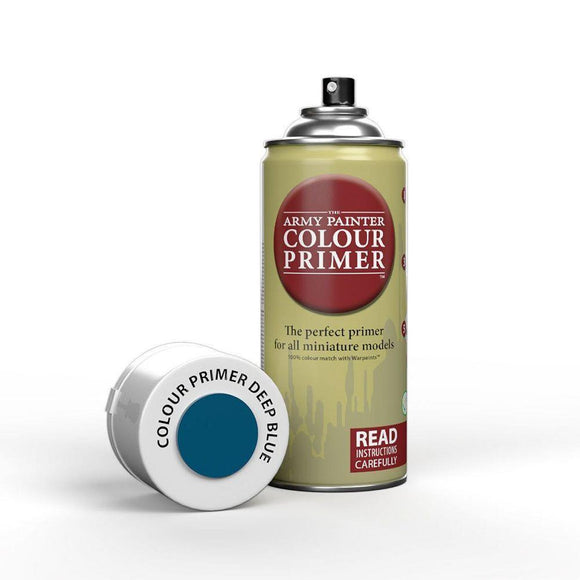 Color Primer Spray: Deep Blue Paints Candidate For Deletion   