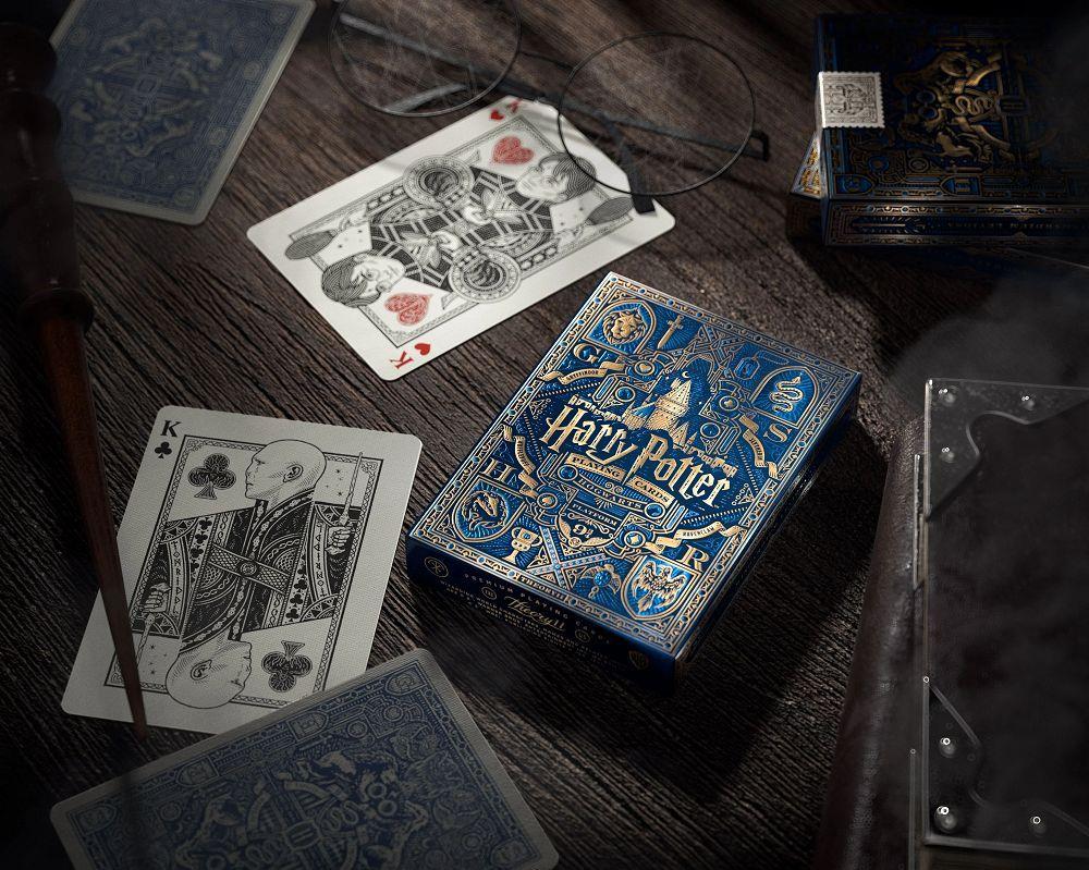 Harry Potter Playing Cards - Ravenclaw Blue Card Games U.S. Playing Card Co.