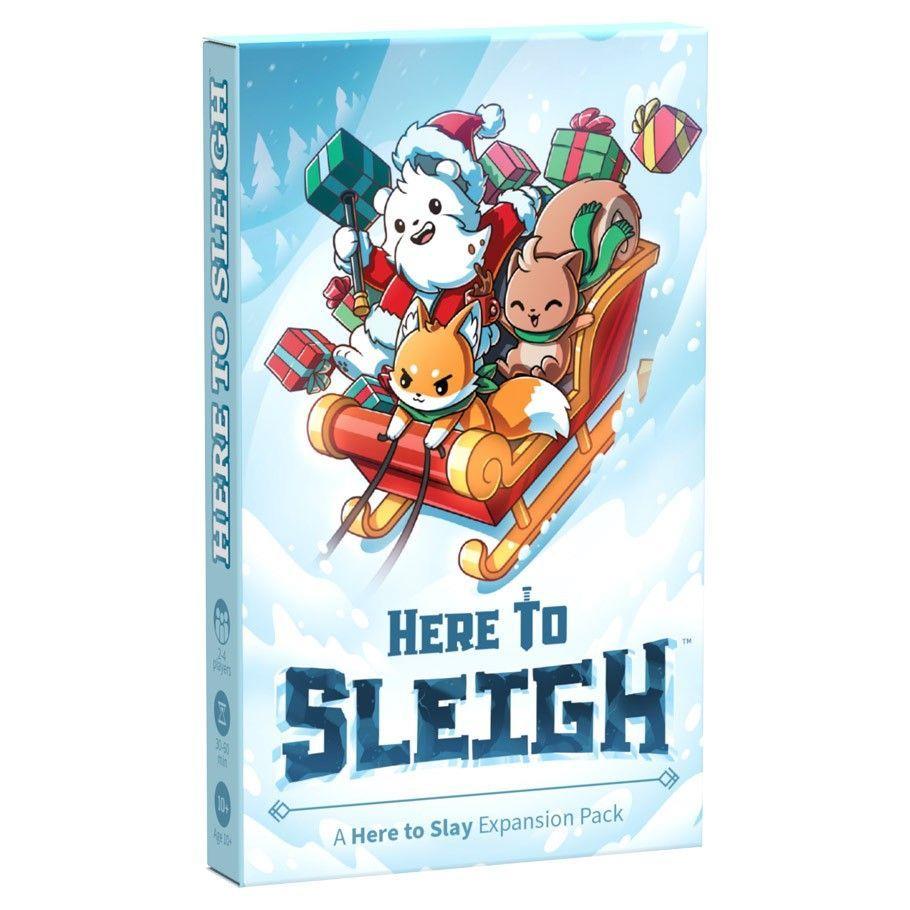 Here to Slay: Here to Sleigh Card Games TeeTurtle   