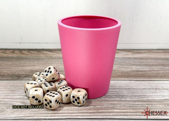 89014 Flexible Dice Cup Pink  Chessex   