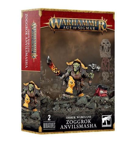 Age of Sigmar Orruk Warclans: Zoggrok Anvilsmasha Miniatures Games Workshop   