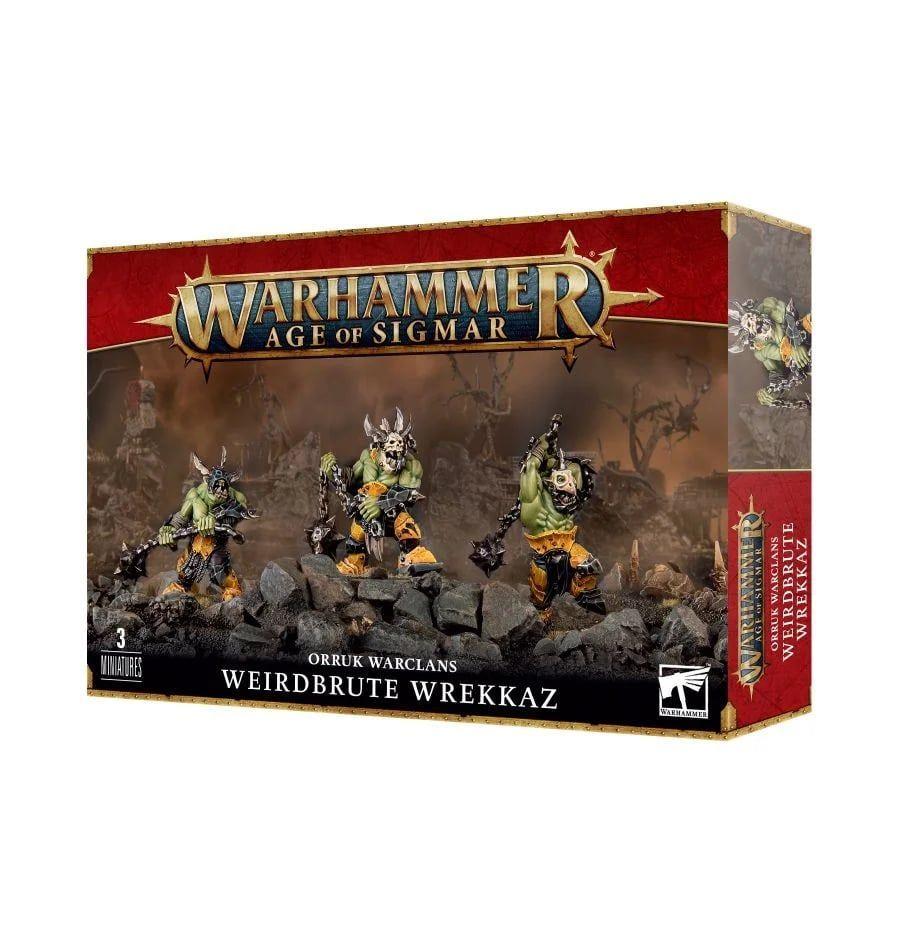 Age of Sigmar Orruk Warclans Weirdbrute Wrekkaz Miniatures Games Workshop   