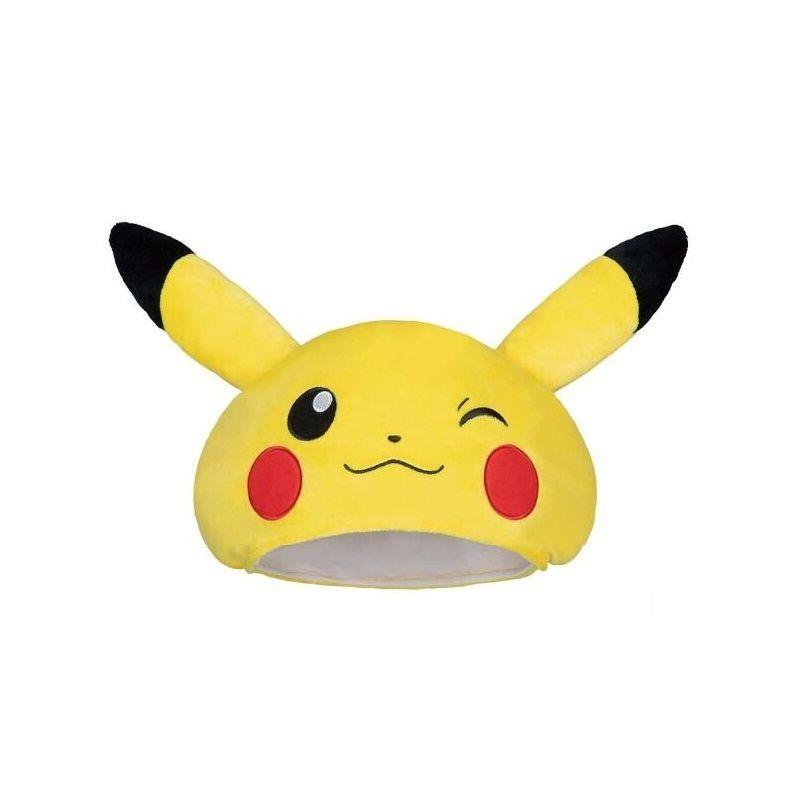 PKMN Pikachu Wink Plush Hat Plushes JBK International   