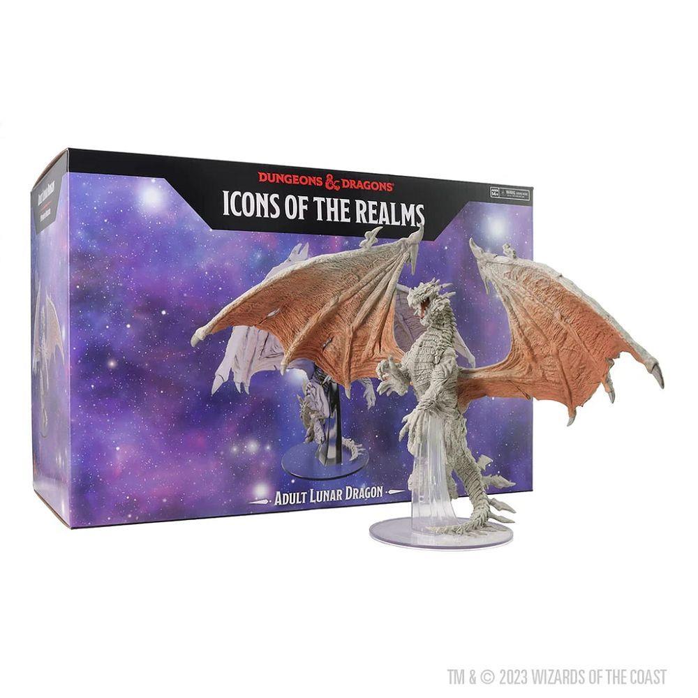 D&D Adult Lunar Dragon Prem Miniatures WizKids