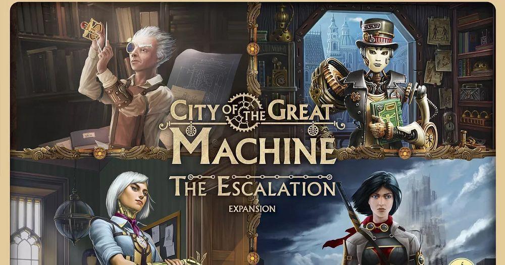 City of the Great Machine: Escalation Board Games CrowD Games
