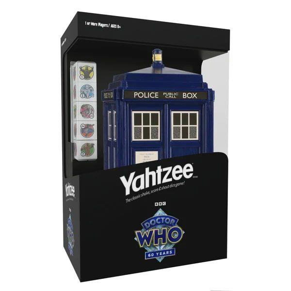 Yahzee Dr Who TARDIS 60th Anniv Board Games USAopoly