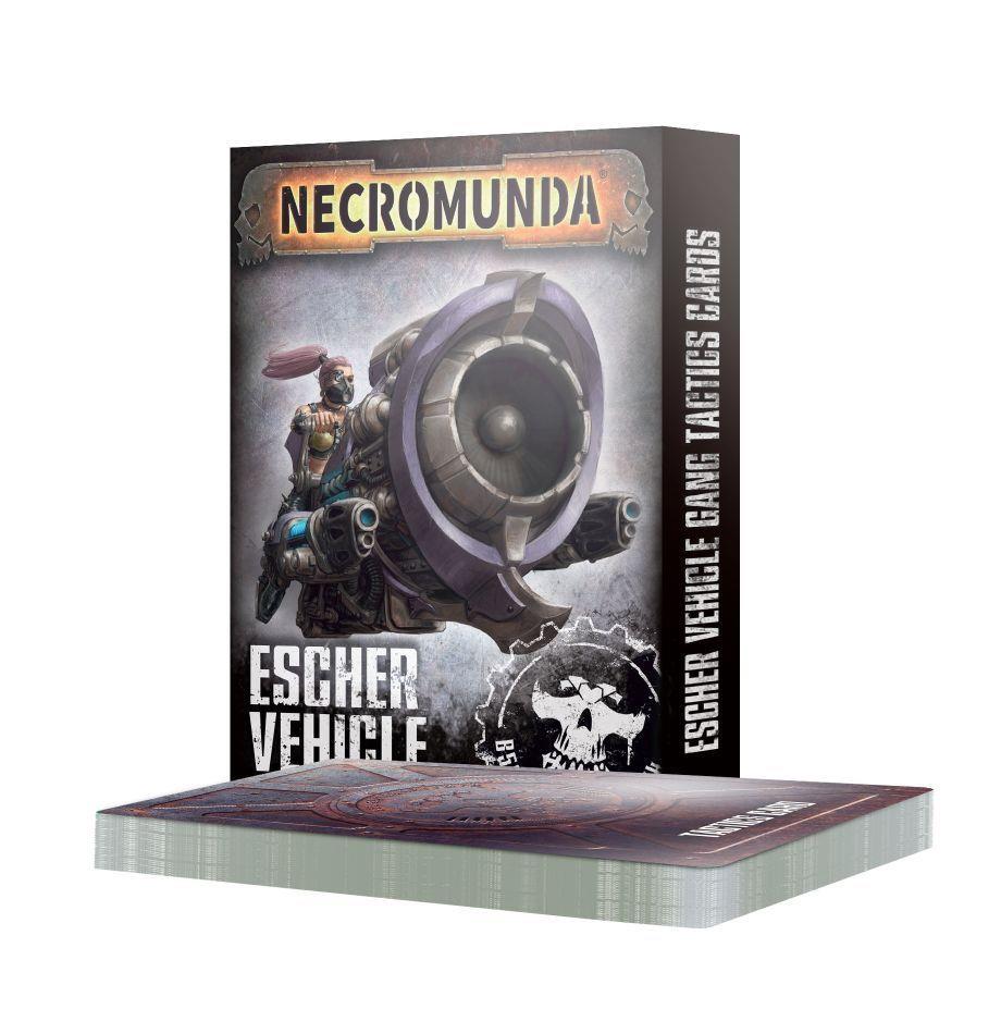 Necromunda Escher Vehicle Gang Cards Miniatures Games Workshop   
