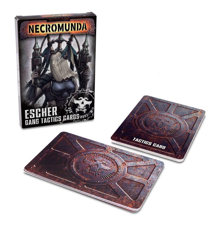 Necromunda Escher Gang Tactics Cards Miniatures Games Workshop   