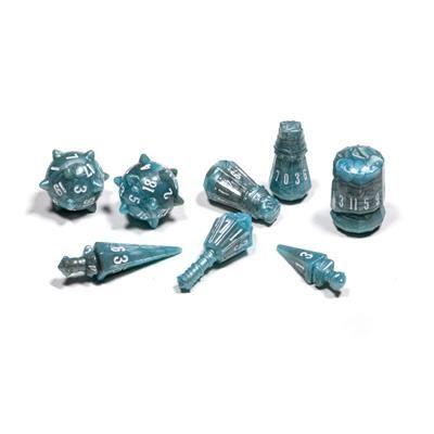Polyhero 8ct Warrior Stalwart Storm Dice Asmodee