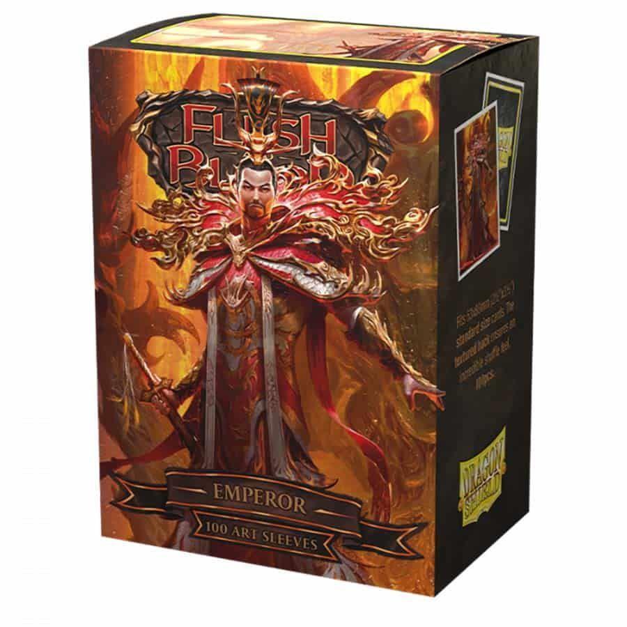 Dragonshield: Flesh and Blood - Emperor Sleeves 100ct Supplies Arcane Tinmen   