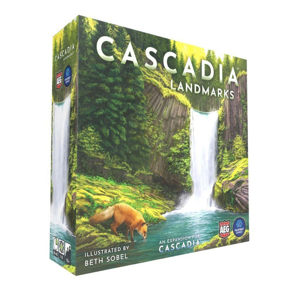 Cascadia Landmarks Board Games Flatout Games   