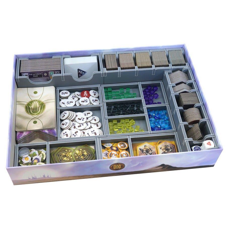 Box Insert: Anachrony Essential Board Game Organization Folded Space   