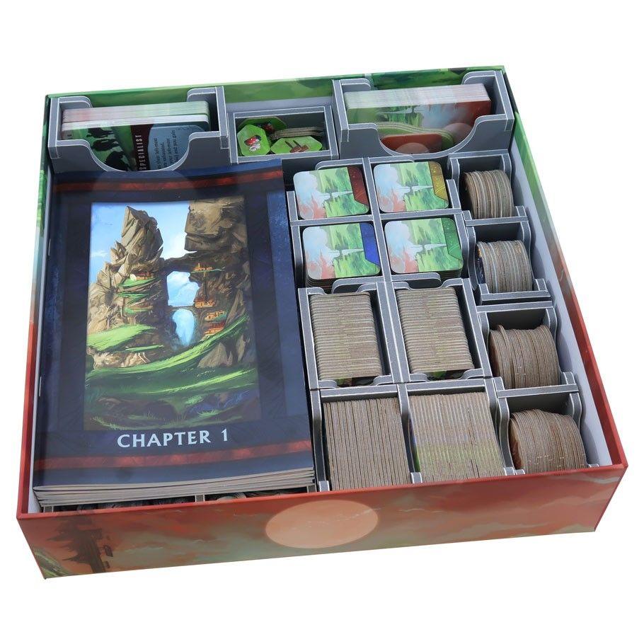Box Insert: Now or Never Board Game Organization Folded Space   