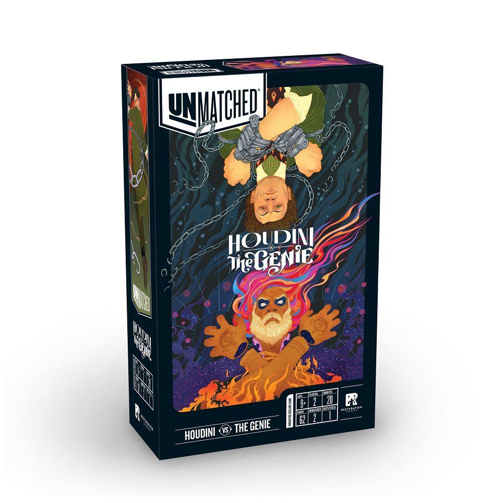 Unmatched: Houdini vs The Genie Board Games Restoration Games