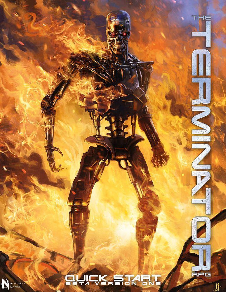 Terminator RPG Quick Start Role Playing Games Word Forge Games   