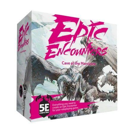 EE Cave of the Manticore Miniatures Steamforged Games   
