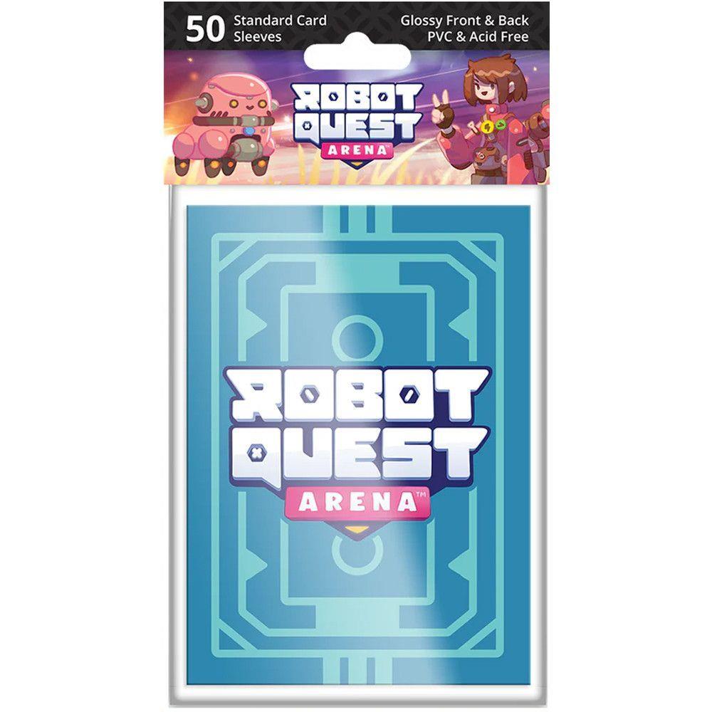 Robot Quest Arena Sleeves 50ct Supplies Wise Wizard Games   