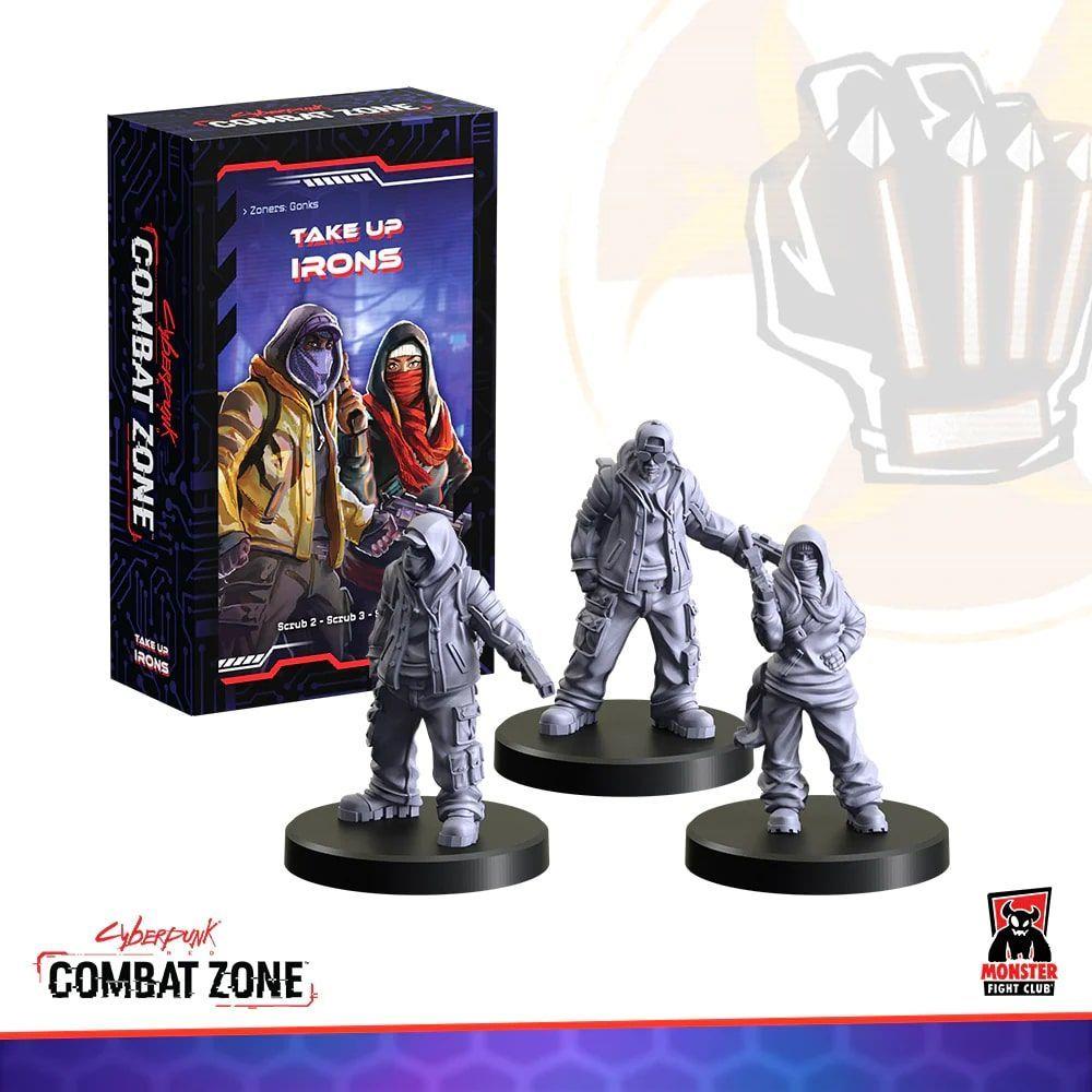 Cyberpunk RED Combat Zone: Take Up Irons Miniatures Monster Fight Club   