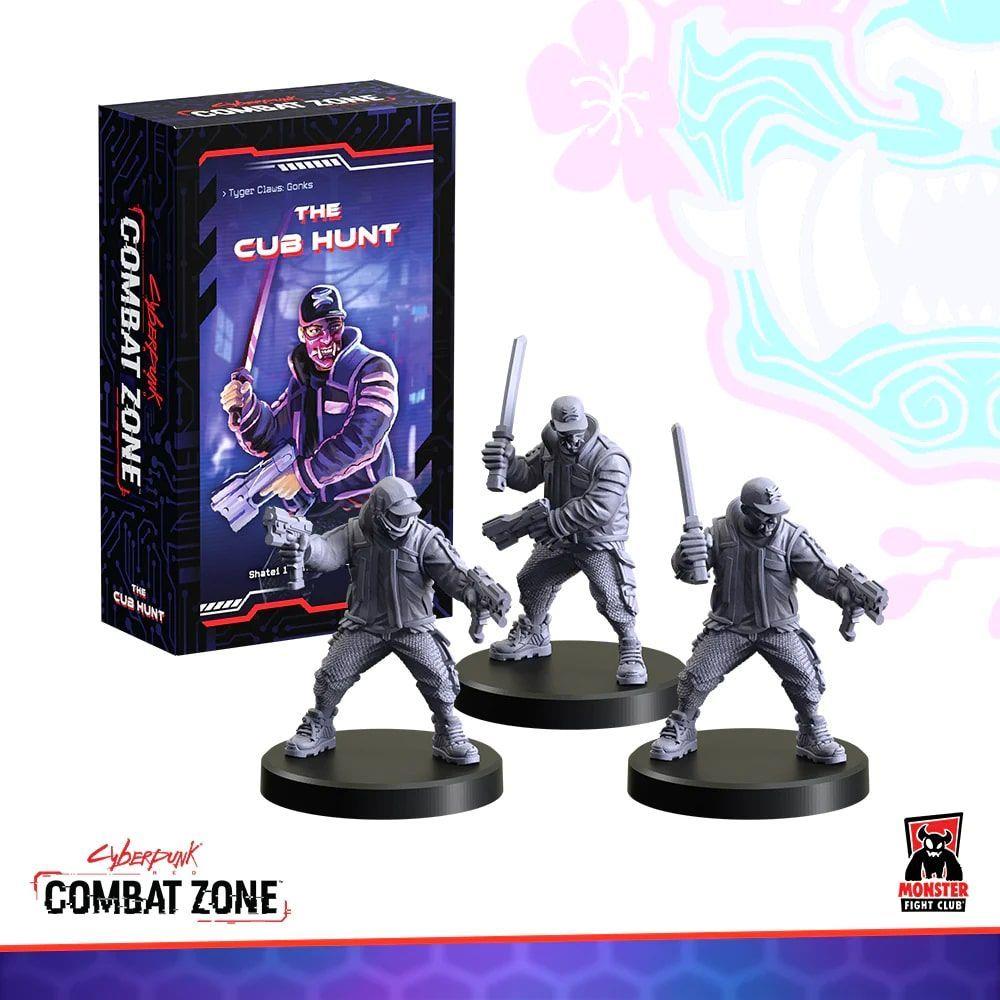 Cyberpunk RED Combat Zone: Cub Hunt Miniatures Monster Fight Club   