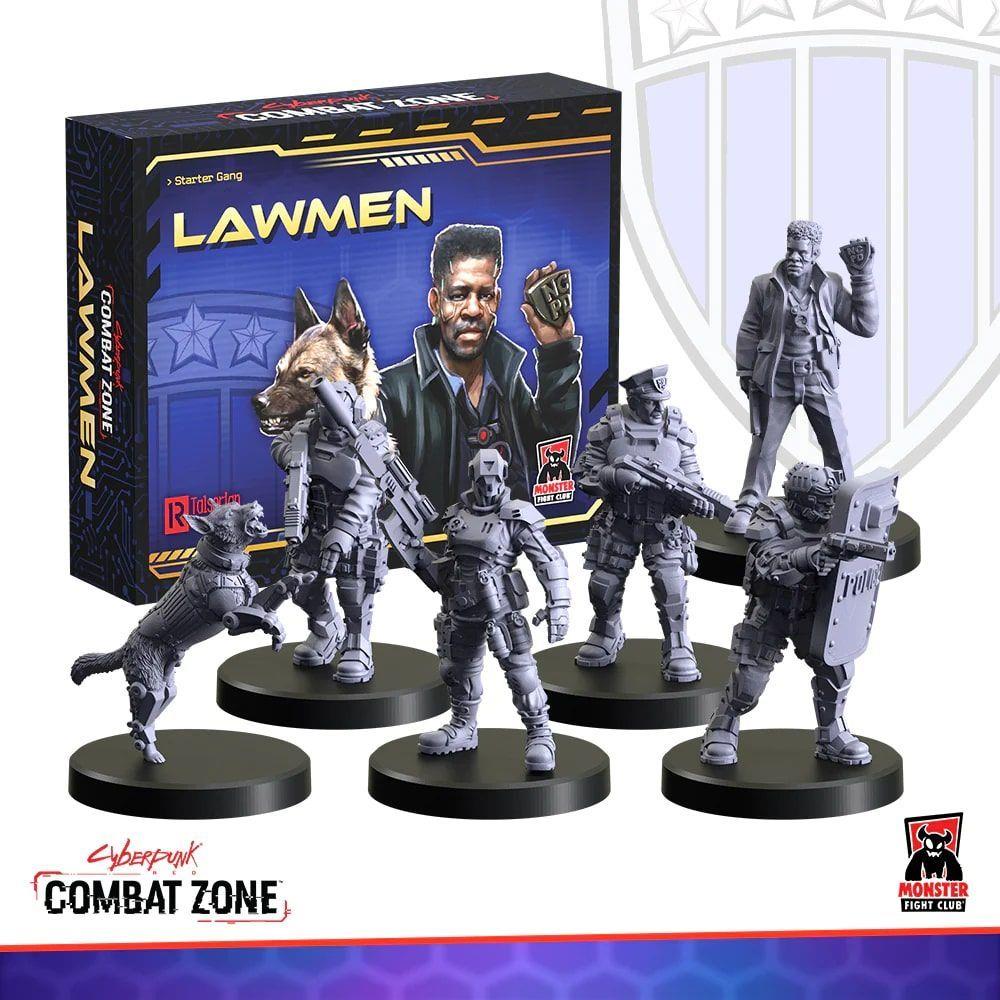 Cyberpunk RED Combat Zone: Lawmen Gang Miniatures Monster Fight Club   
