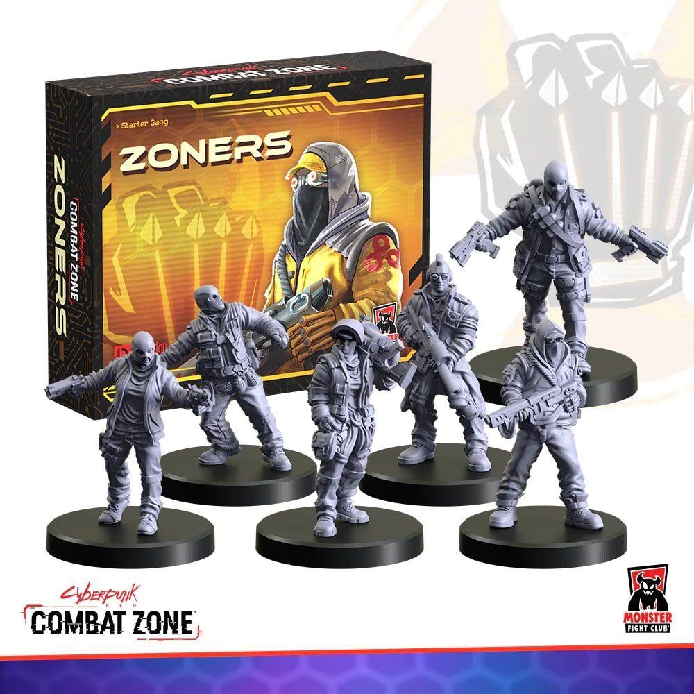 Cyberpunk RED Combat Zone: Zoners Gang Miniatures Monster Fight Club   