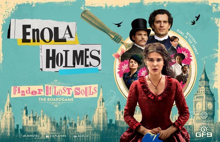 Enola Holmes Finder of Lost Souls Board Games Gale Force Nine