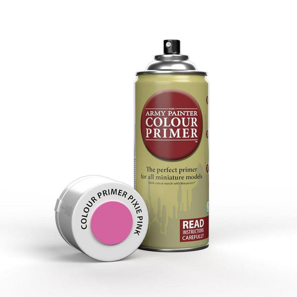 Color Primer Spray: Pixie Pink Paints Candidate For Deletion   