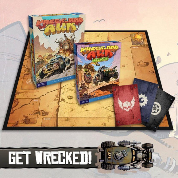 Wreckland Run Kickstarter Bundle Board Games Renegade Game Studios