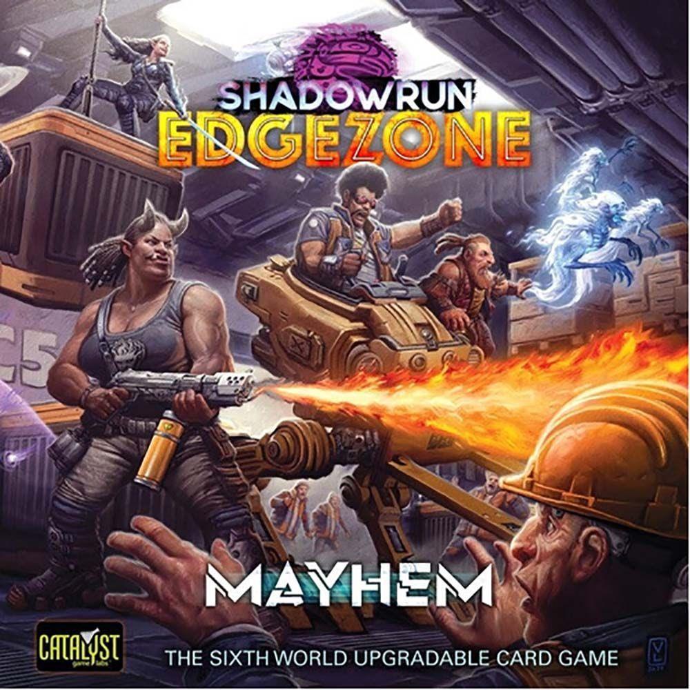 Shadowrun Edge Zone Mayhem Card Games Catalyst Game Labs   