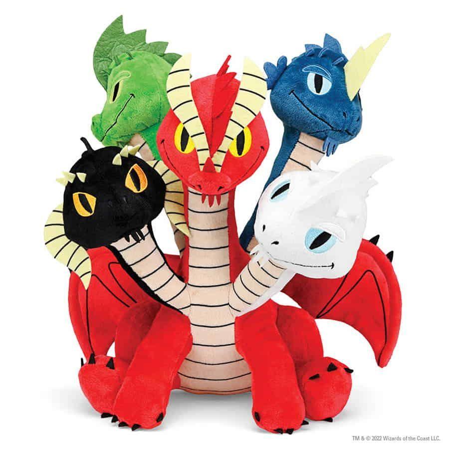 D&D Tiamat Phunny Plush Plushes Kidrobot   
